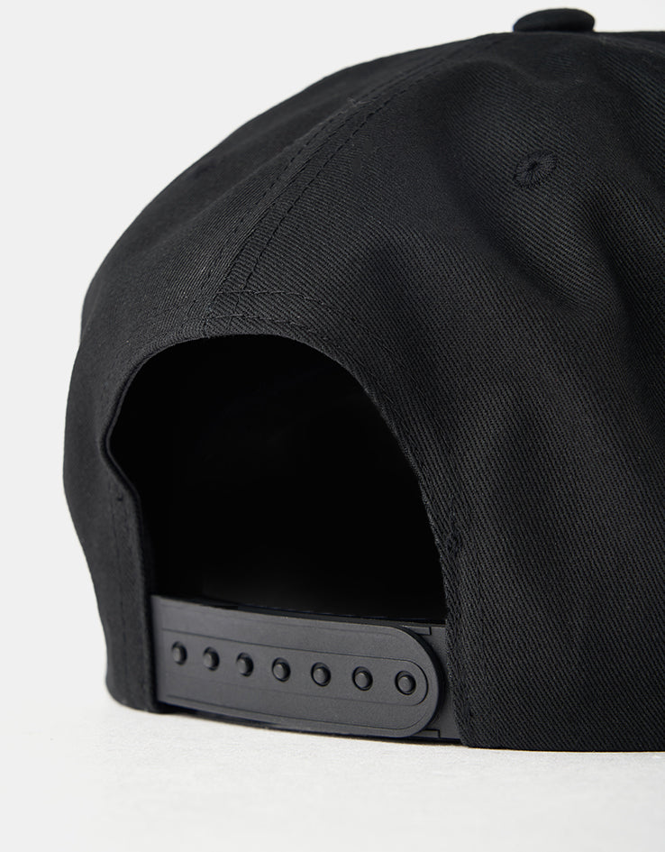 Brixton Rothwell Snapback Cap - Black