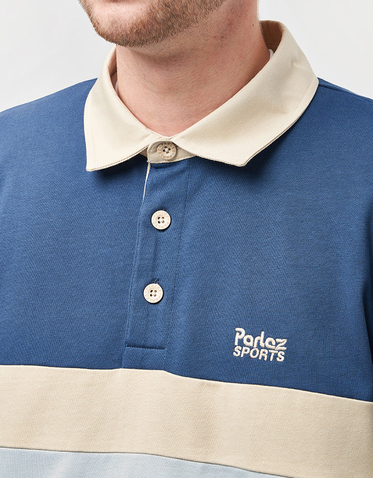 Parlez Plaza Rugby Shirt - Lagoon