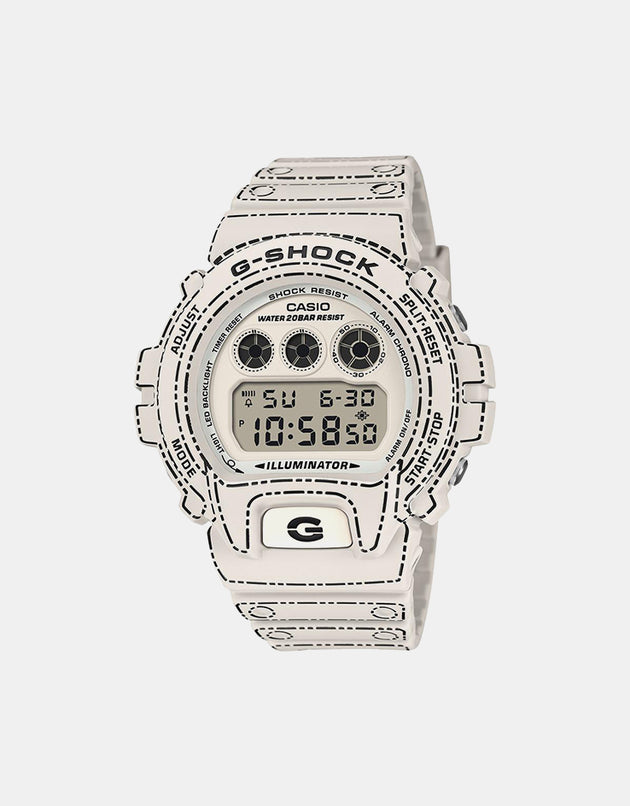 G-Shock Origami DW-6900RGM-5ER Watch - White