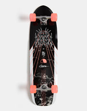 Globe Bamboo Red Blazer Fuego 32 Cruiser Skateboard - 9" x 32.5"