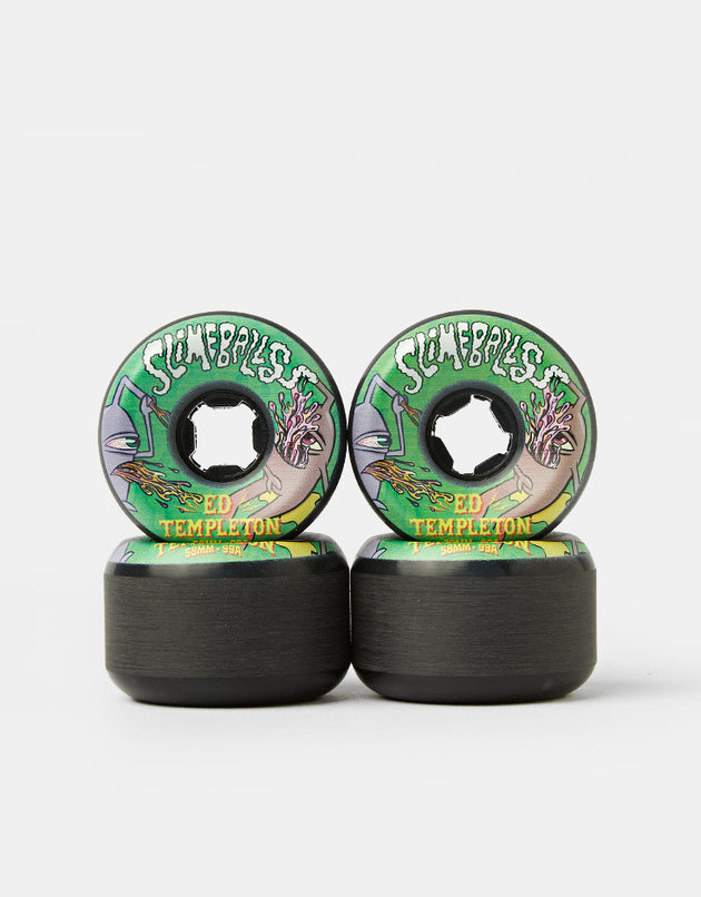 Slime Balls Templeton Vomit Mini 99a Guest Skateboard Wheels - 58mm