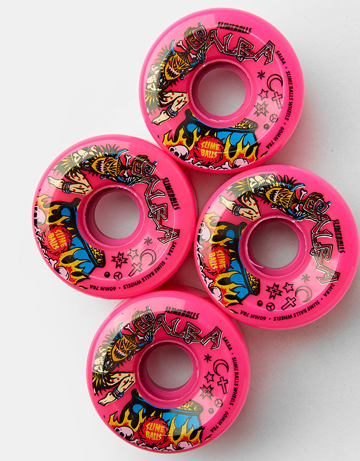 Slime Balls Salba Witch Doctor Reissue OG Slime 78a Skateboard Wheels - 60mm