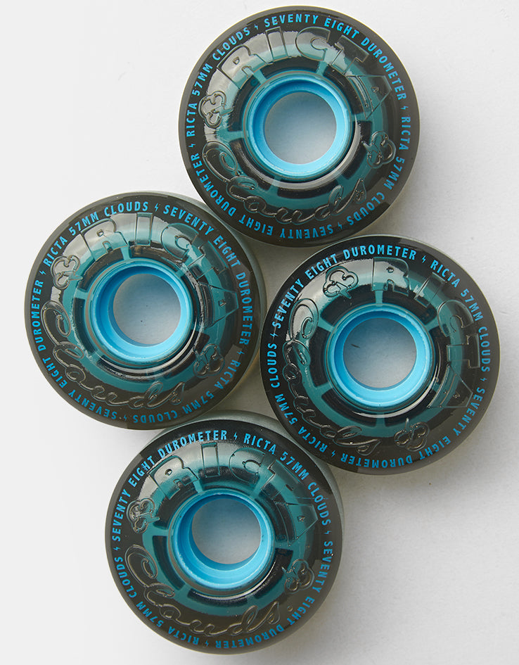 Ricta Clouds Transparent 78a Skateboard Wheels - 57mm
