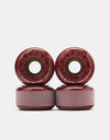 Ricta Clouds 92a Skateboard Wheels - Maroon/Gold
