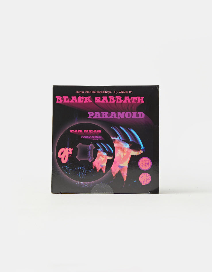 OJ x Black Sabbath Paranoid Chubbies 99a Skateboard Wheels - 56mm