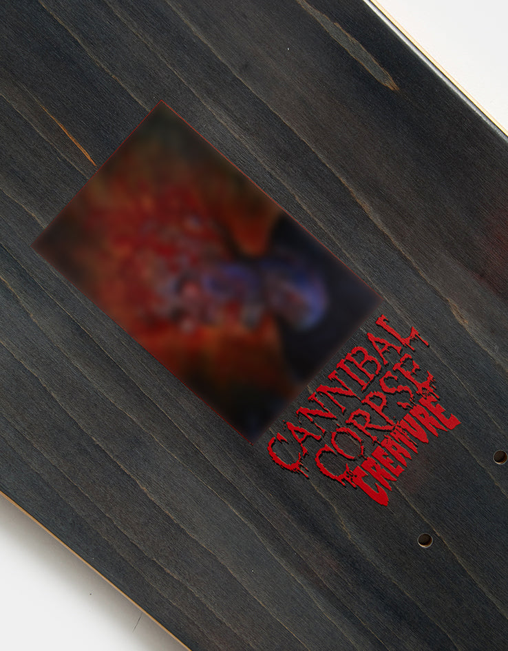 Creature x Cannibal Corpse Eaten Back to Life Skateboard Deck - 9.34"