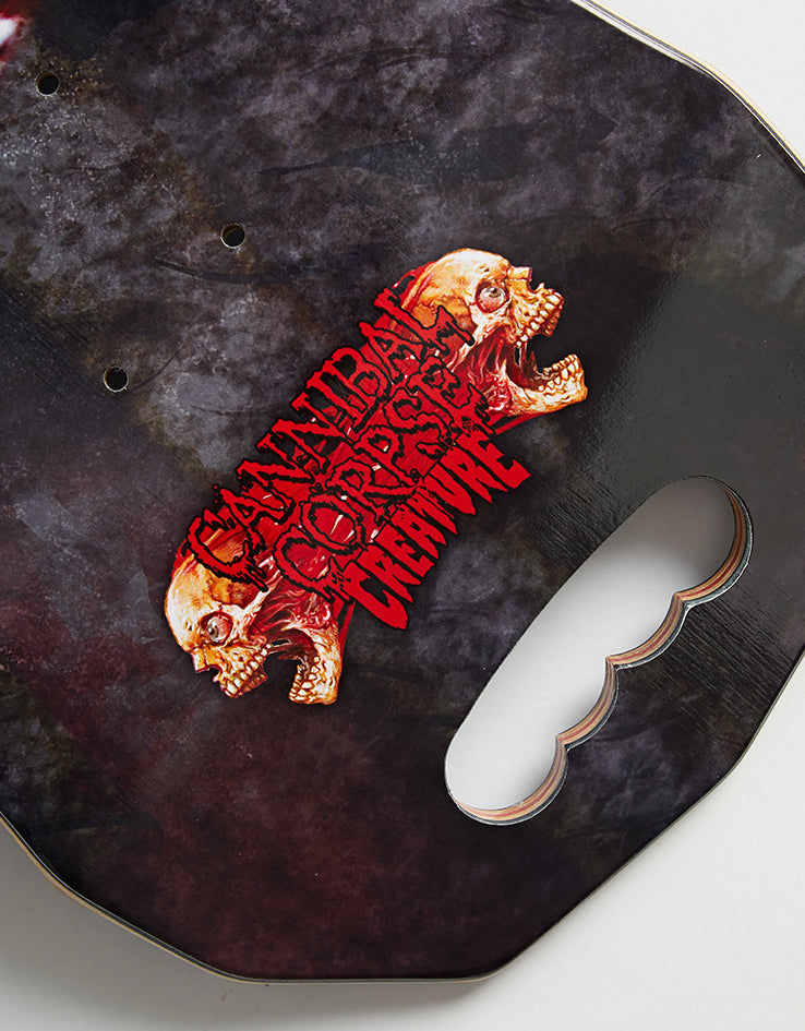 Creature x Cannibal Corpse Tomb of the Mutilated EXPLICIT Skateboard Deck - 10.56"