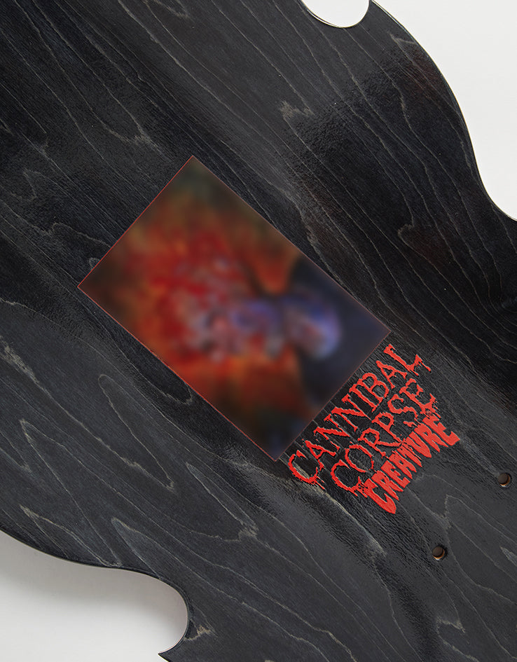 Creature x Cannibal Corpse Tomb of the Mutilated EXPLICIT Skateboard Deck - 10.56"