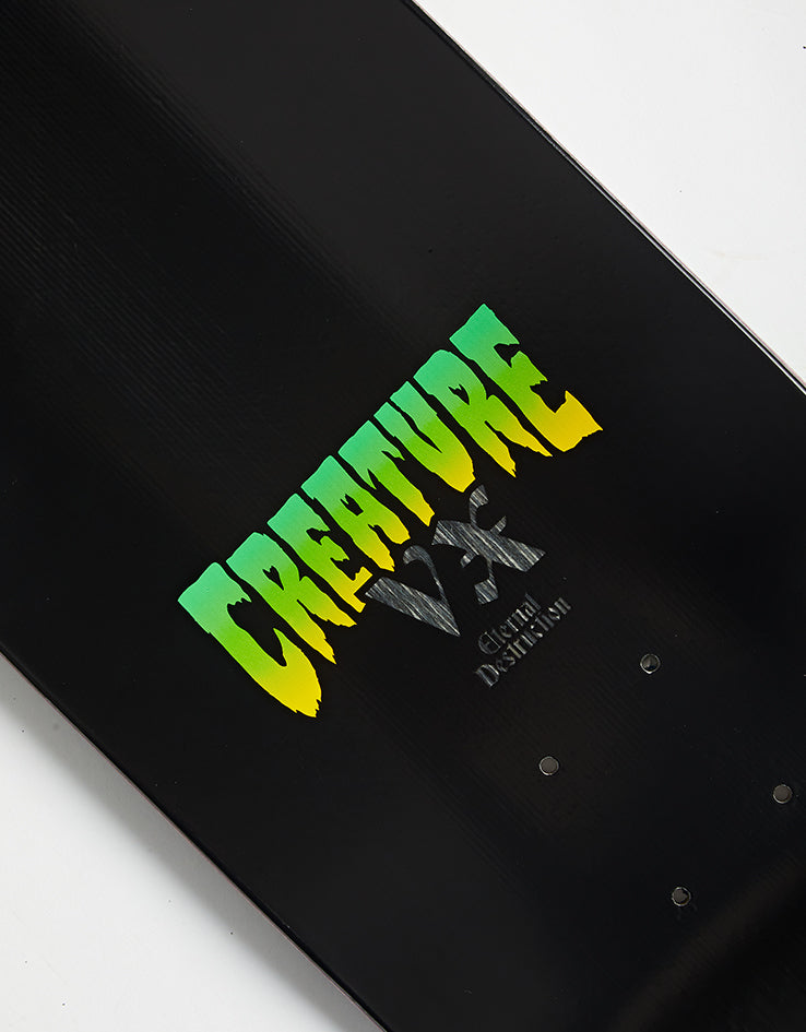Creature Worthington Skull Burn VX Skateboard Deck - 8.6"