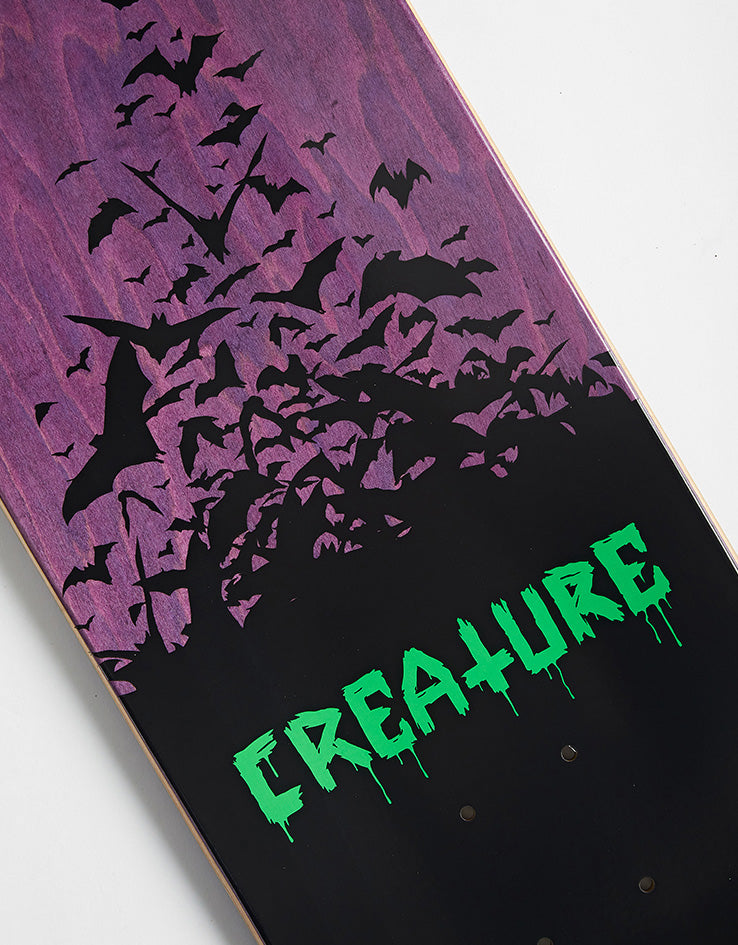 Creature Mathias Skull Bat Stumps Skateboard Deck - 8.5"