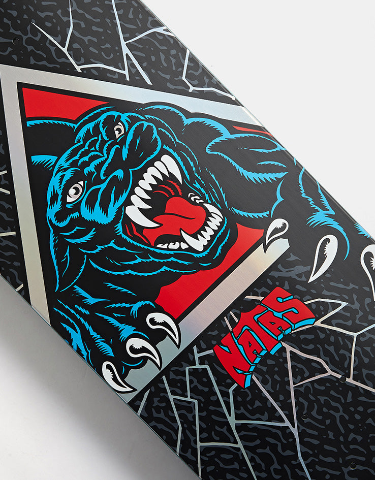 Santa Cruz Natas Shattered Panther VX Skateboard Deck - 9"