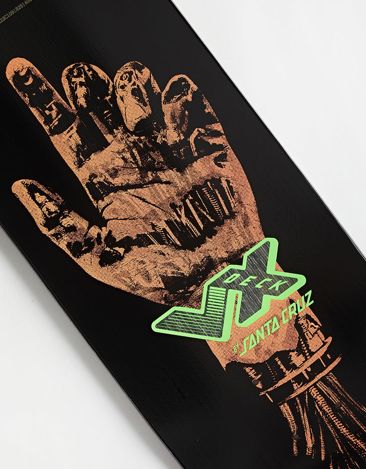 Santa Cruz Wooten Dystopia VX Skateboard Deck - 8.5"
