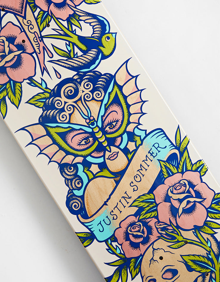 Santa Cruz Sommer Tattooed Skateboard Deck - 8.25"
