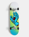 Santa Cruz Screaming Hand Fade Complete Skateboard - 8"