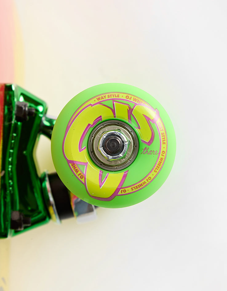 Santa Cruz Big Mouth Tie Dye Complete Skateboard - 8"
