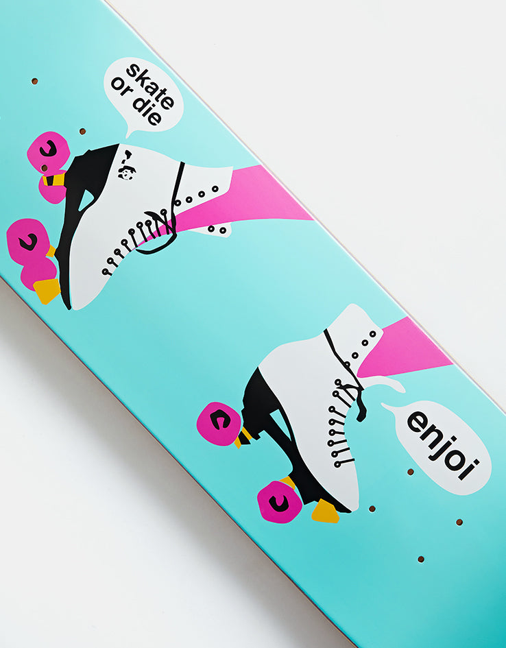 Enjoi Big Box Roller Skates R7 Skateboard Deck - 8.25"