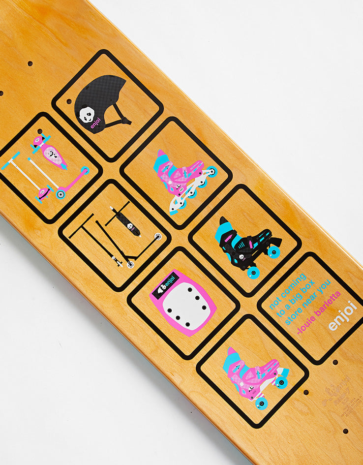 Enjoi Big Box Roller Skates R7 Skateboard Deck - 8.25"