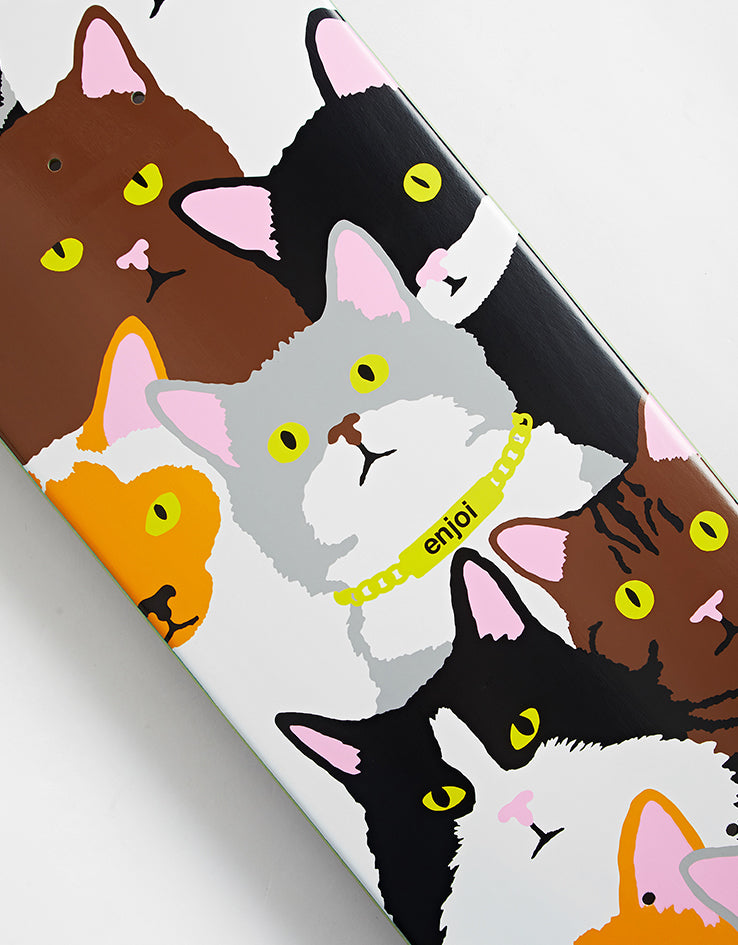 Enjoi Cat Collage R7 Skateboard Deck