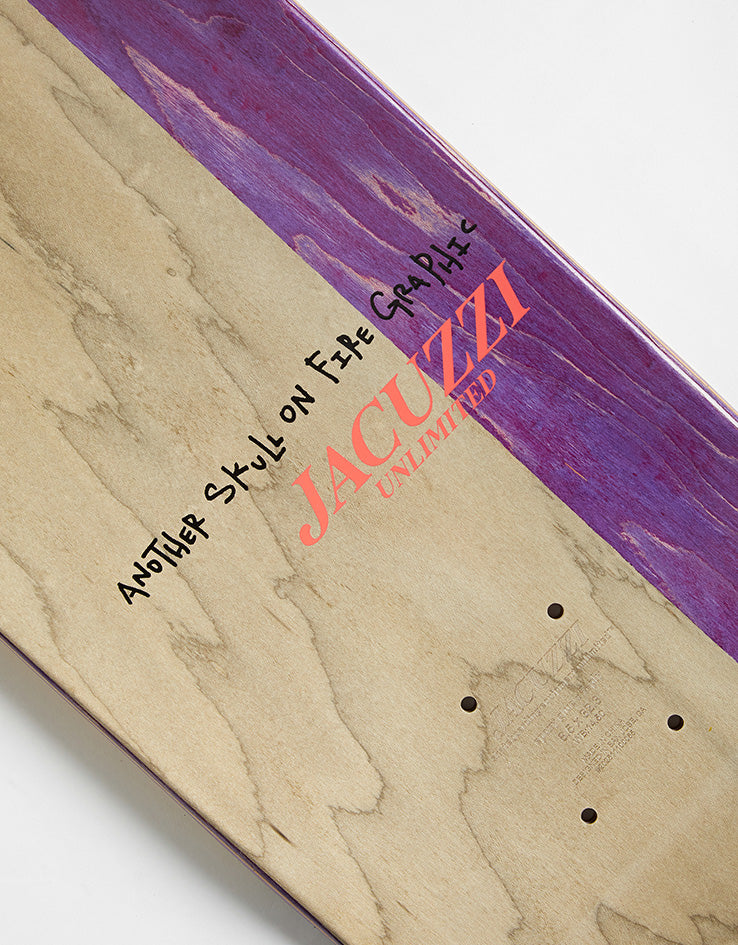 Jacuzzi Unlimited John Dilo Skull Cycle EX7 Skateboard Deck - 8.5"