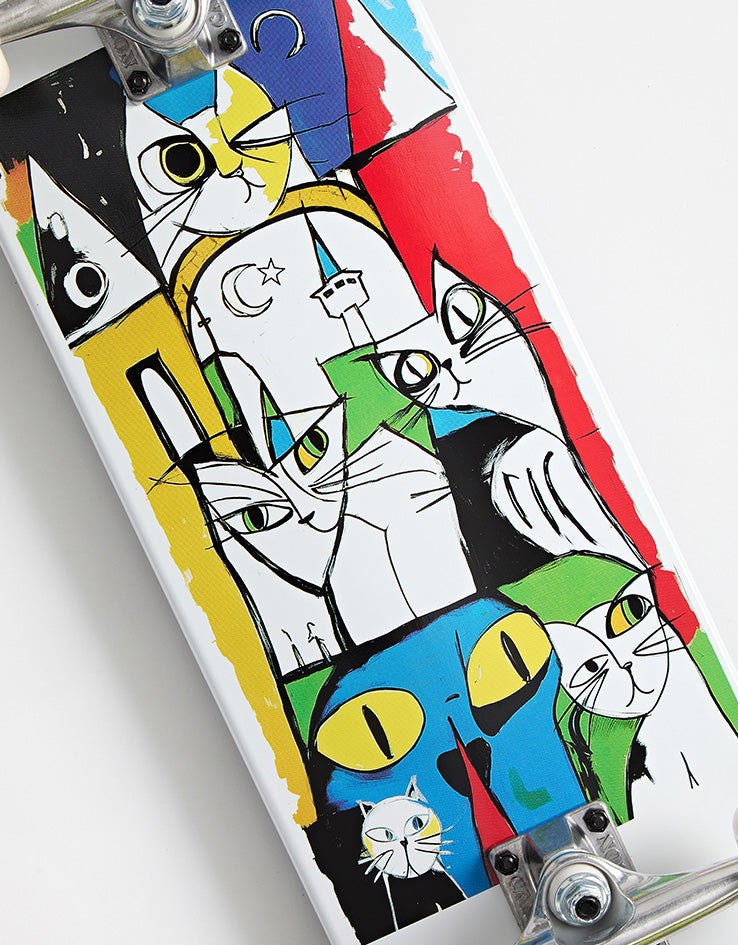 Push x Make Life Skate Life Libya Complete Skateboard - 8"