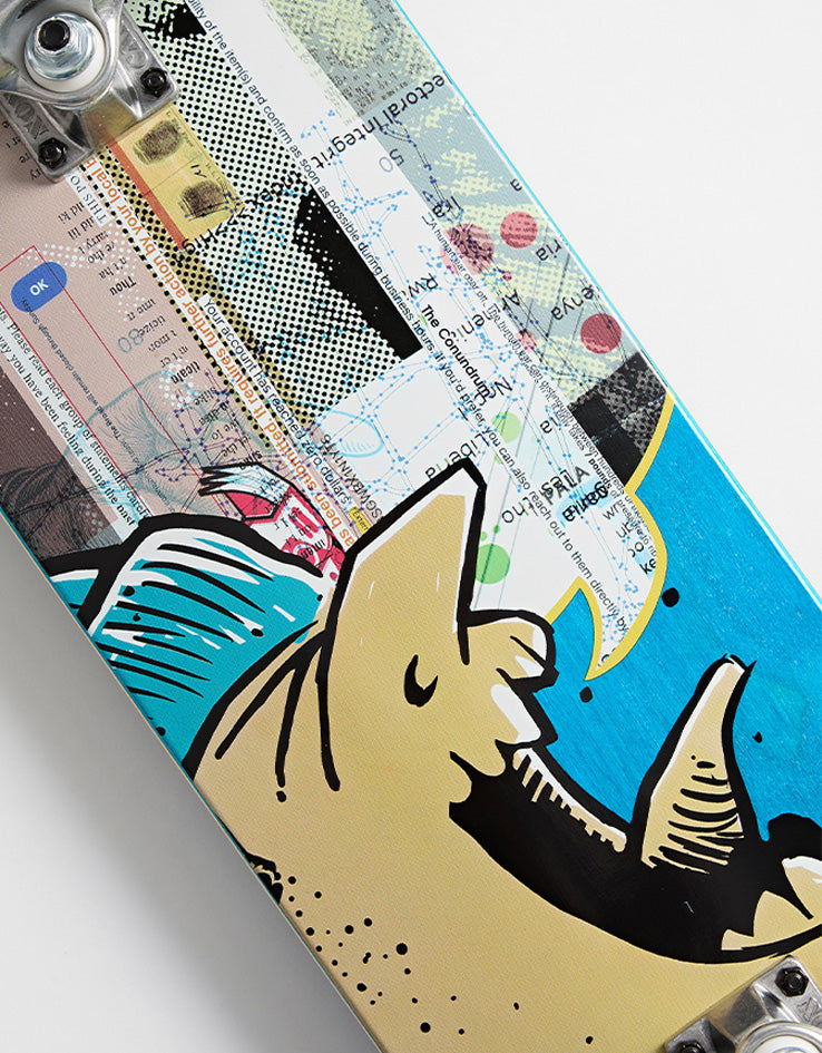 Push x Andy Jenkins x Ben Raemers Foundation Complete Skateboard - 8.25"