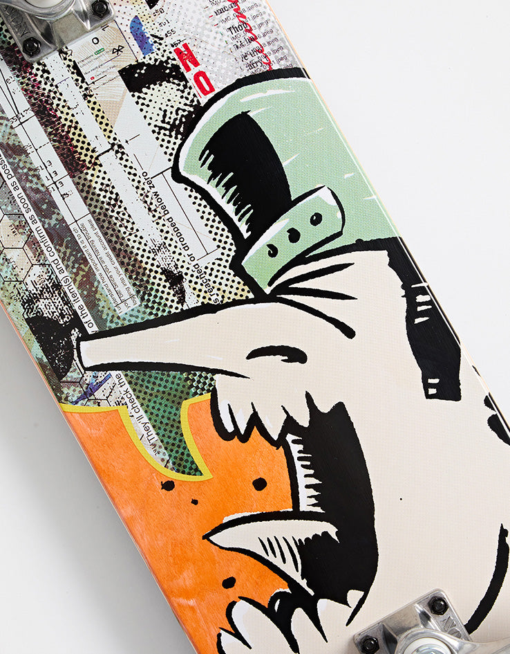 Push x Andy Jenkins x Ben Raemers Foundation Complete Skateboard - 8"