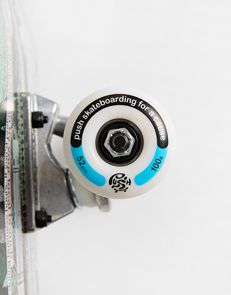 Push x Andy Jenkins x Ben Raemers Foundation Complete Skateboard - 8"