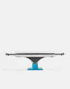 Slappy Inverted Hollow Lights Skateboard Trucks - Polished/Light Blue