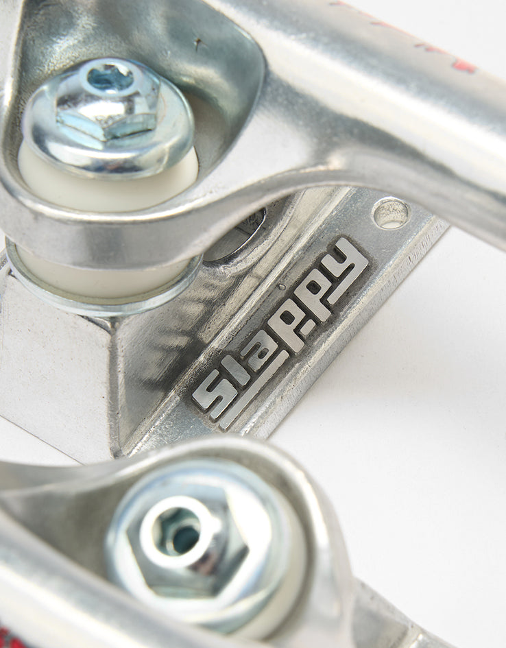 Slappy Curb Killer Hollow Inverted Skateboard Trucks - Polished (Pair)
