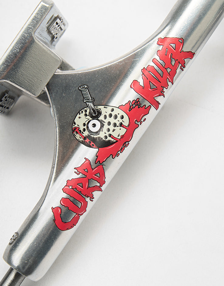 Slappy Curb Killer Hollow Inverted Skateboard Trucks - Polished (Pair)