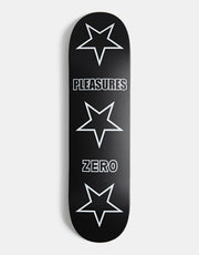Zero x Pleasures Stars Skateboard Deck - 8.25"