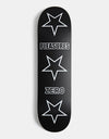 Zero x Pleasures Stars Skateboard Deck - 8.25"
