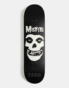 Zero x Misfits Fiend Skull GITD Skateboard Deck - 8.25"