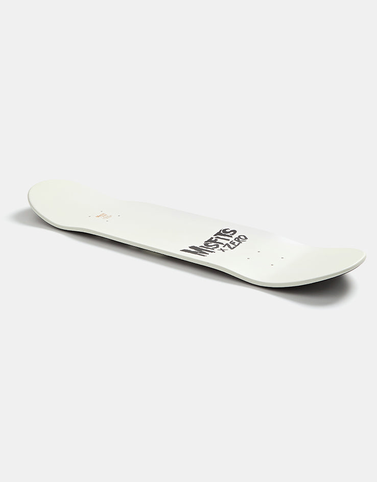 Zero x Misfits Fiend Skull GITD Skateboard Deck - 8.5"