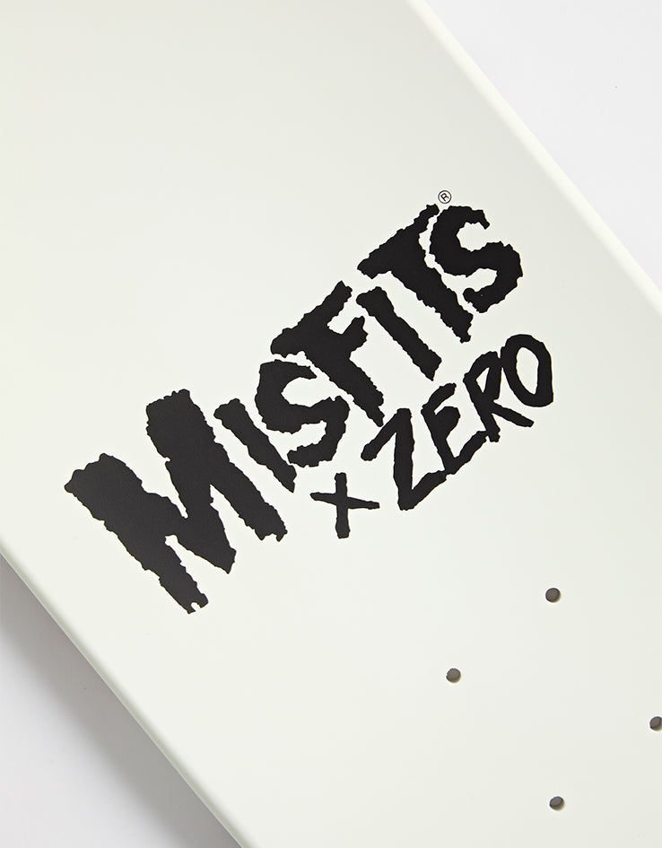 Zero x Misfits Zero Business GITD Skateboard Deck - 8.5"