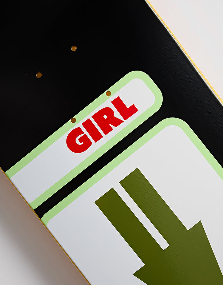 Girl Bennett Oops G027 Skateboard Deck - 8.25"