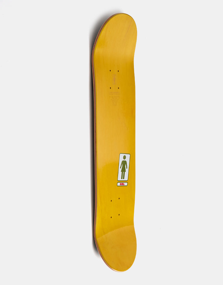 Girl Bennett Oops G027 Skateboard Deck - 8.25"