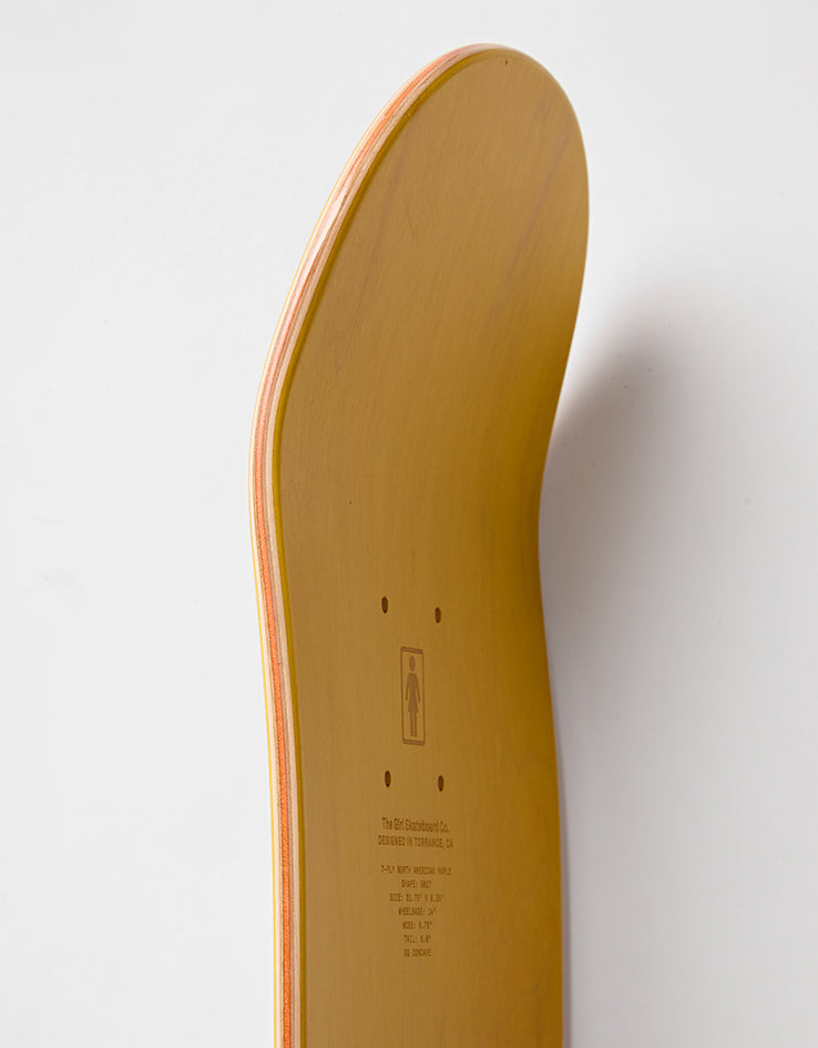 Girl Bennett Oops G027 Skateboard Deck - 8.25"