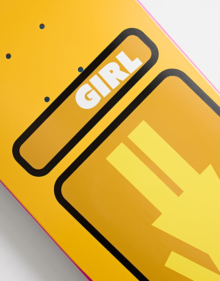 Girl Carroll Oops TWIN TIP G069 Skateboard Deck - 8.25"