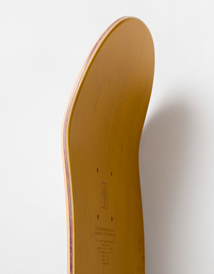Girl Pacheco Oops G016 Skateboard Deck - 8.375"