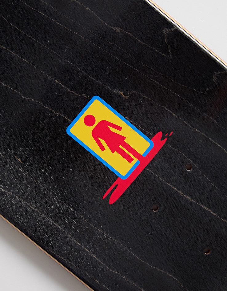 Girl Geering Blood Bath G045 Skateboard Deck - 8"