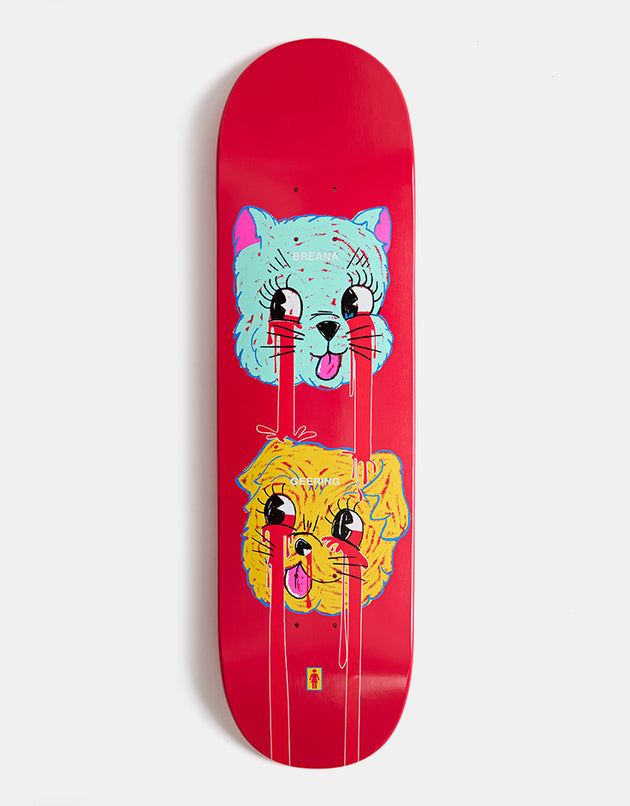 Girl Geering Blood Bath G033 Skateboard Deck - 8.5"
