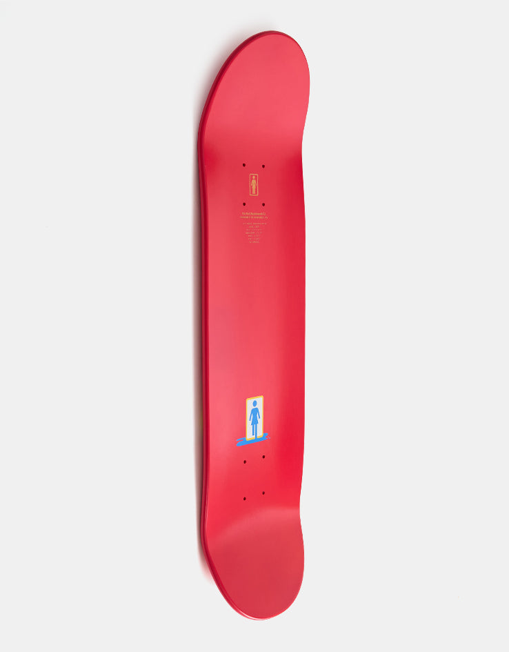 Girl Geering Blood Bath G033 Skateboard Deck - 8.5"