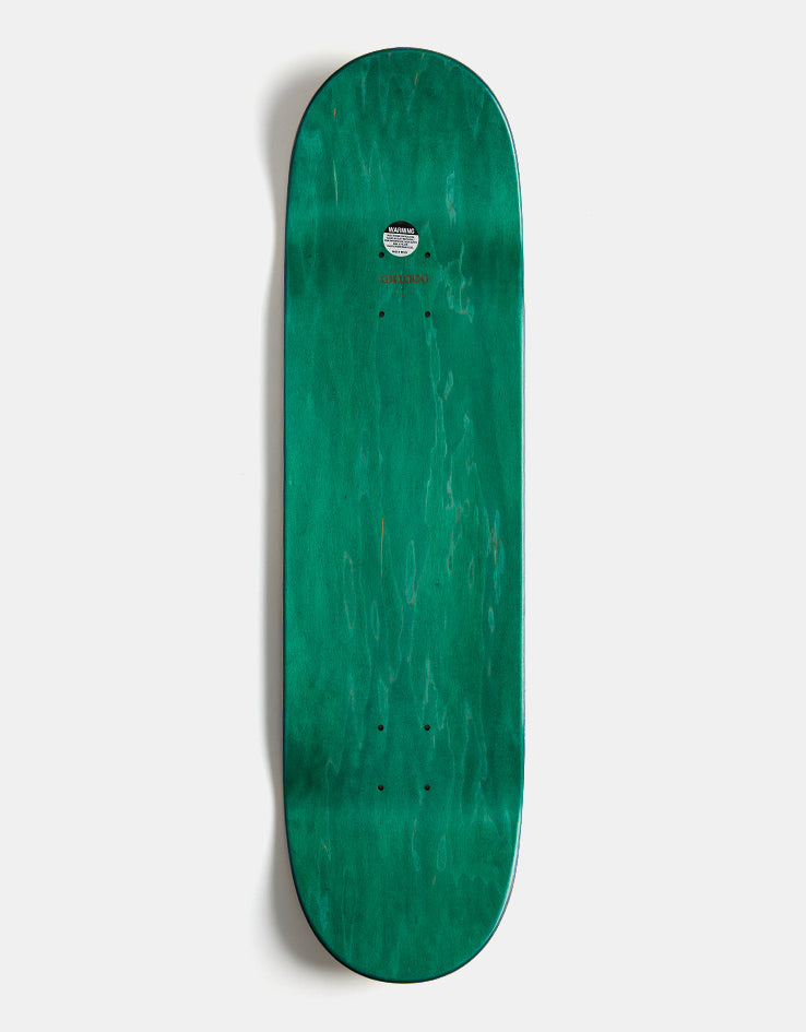 GX1000 OG Logo Camo Skateboard Deck - 8.5"
