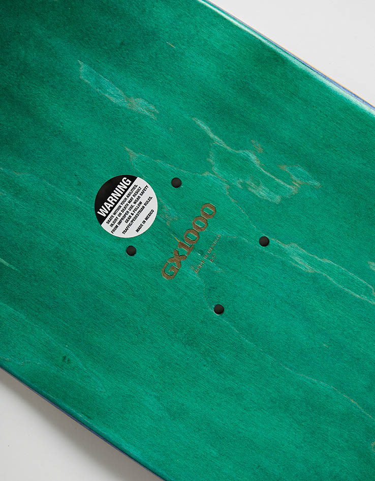 GX1000 OG Logo Camo Skateboard Deck - 8.5"