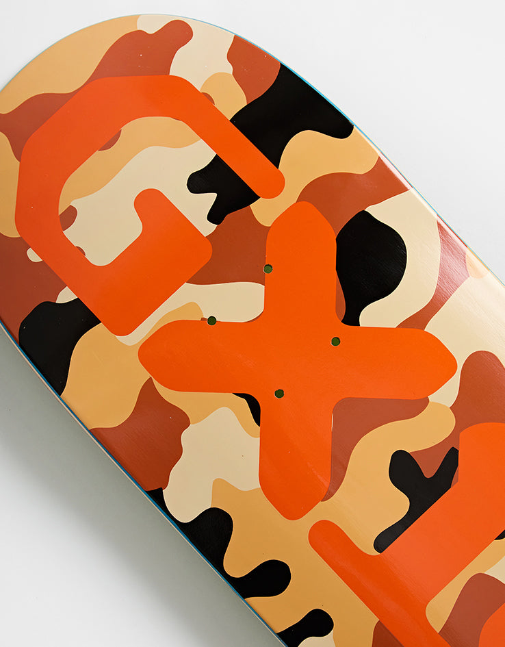 GX1000 OG Logo Camo Skateboard Deck - 8.75"