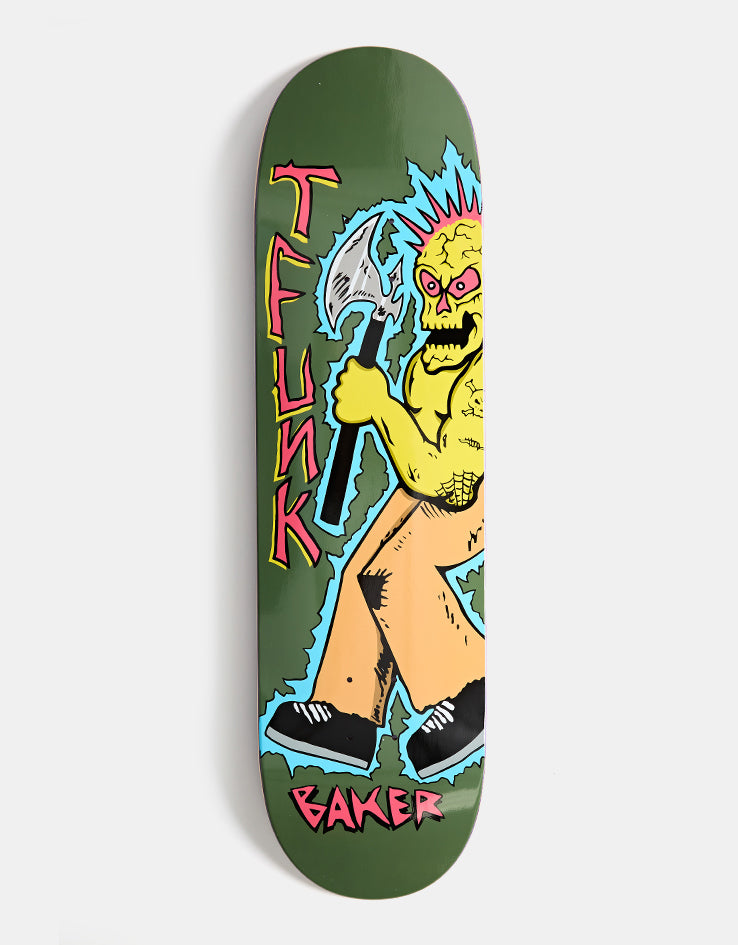 Baker T-Funk Axe Man Skateboard Deck - 8.38"