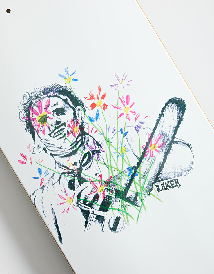 Baker Casper Texas Flowers Skateboard Deck - 8.5"