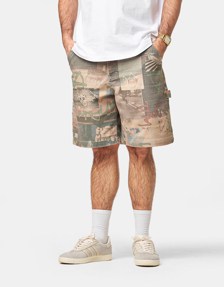 Element Big Carpenter Denim Shorts - Scenes Washed