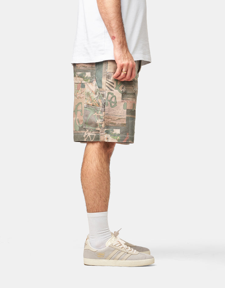 Element Big Carpenter Denim Shorts - Scenes Washed